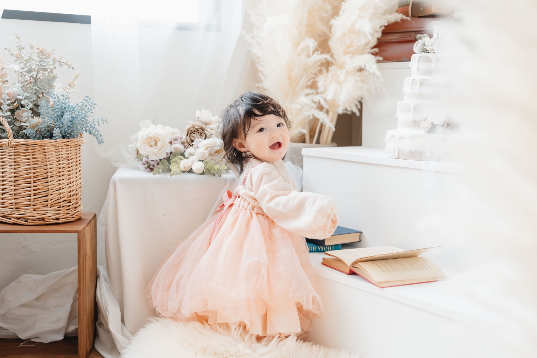 子ども 誕生日写真 ナチュラルフォト 大阪