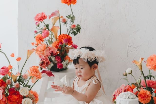 ベビーフラワーショット